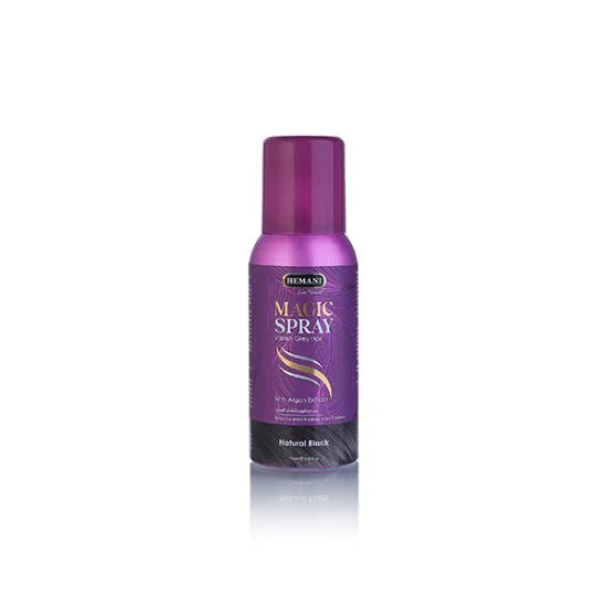 Magic Spray Instant Hair Color - Natural Black