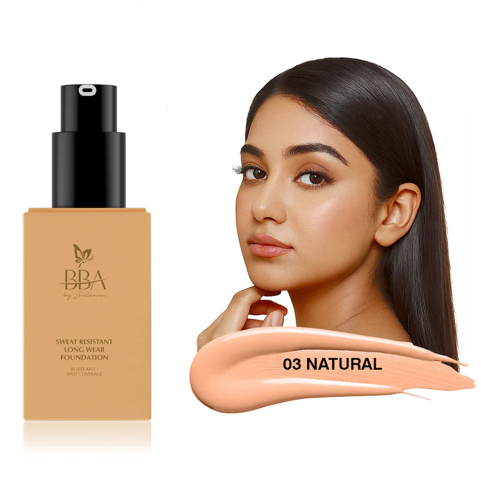 BBA Sweat Resistant Long Wear Foundation