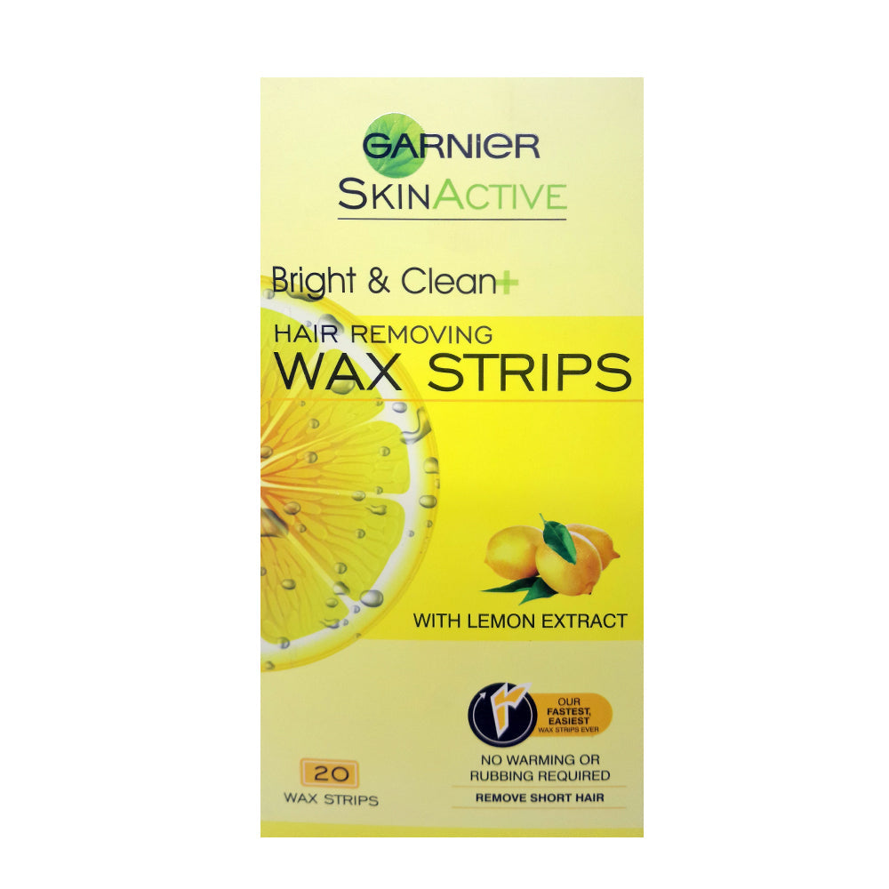 Garnier Bright & Clean Hair Removing Wax Strips