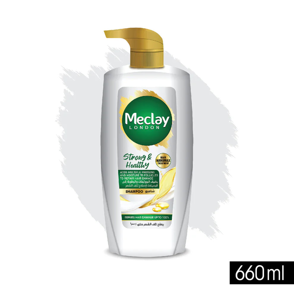 Meclay London Strong & Healthy Shampoo 660 ML