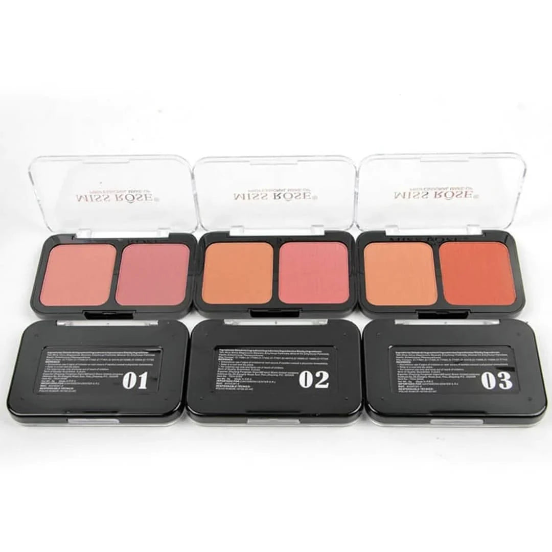 Miss Rose Blush On 2 In 1 Kit