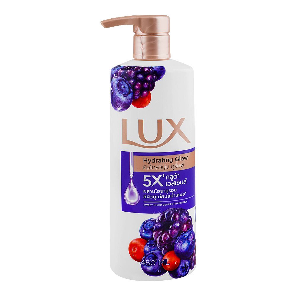 Lux Hydrating Glow Sweet Mixed Berries Fragrance Body Wash