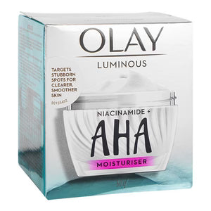 Olay Luminous Niacinamide + AHA Face Cream Moisturizer 50 GM