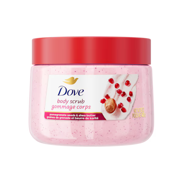 Dove Exfoliating Body Scrub Pomegranate Seeds & Shea Butter 298 GM