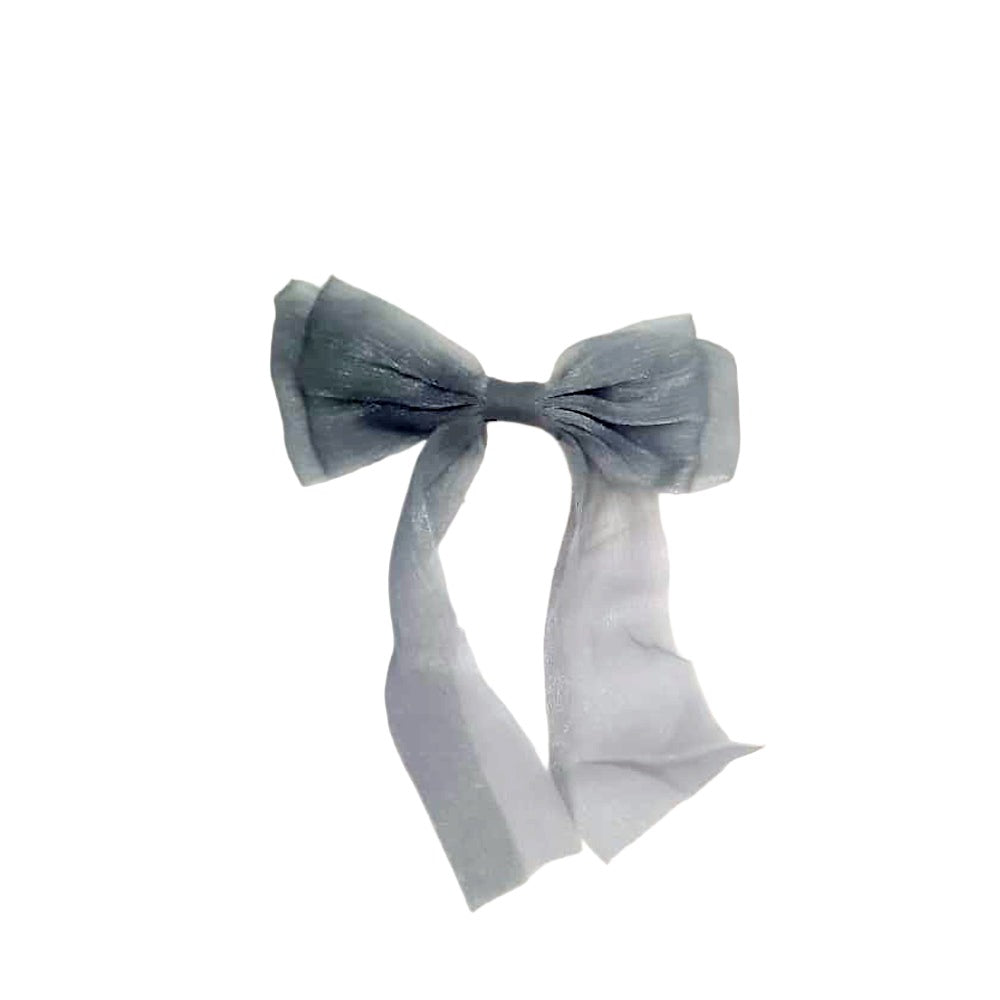 Simple Ribbon Bow Hair Clip