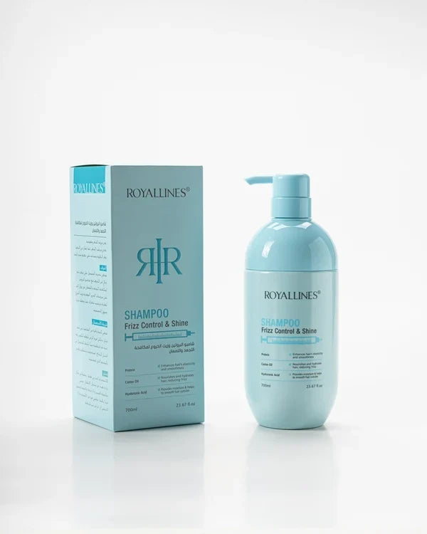 Royallines Frizz Control & Shine Shampoo 700 ML