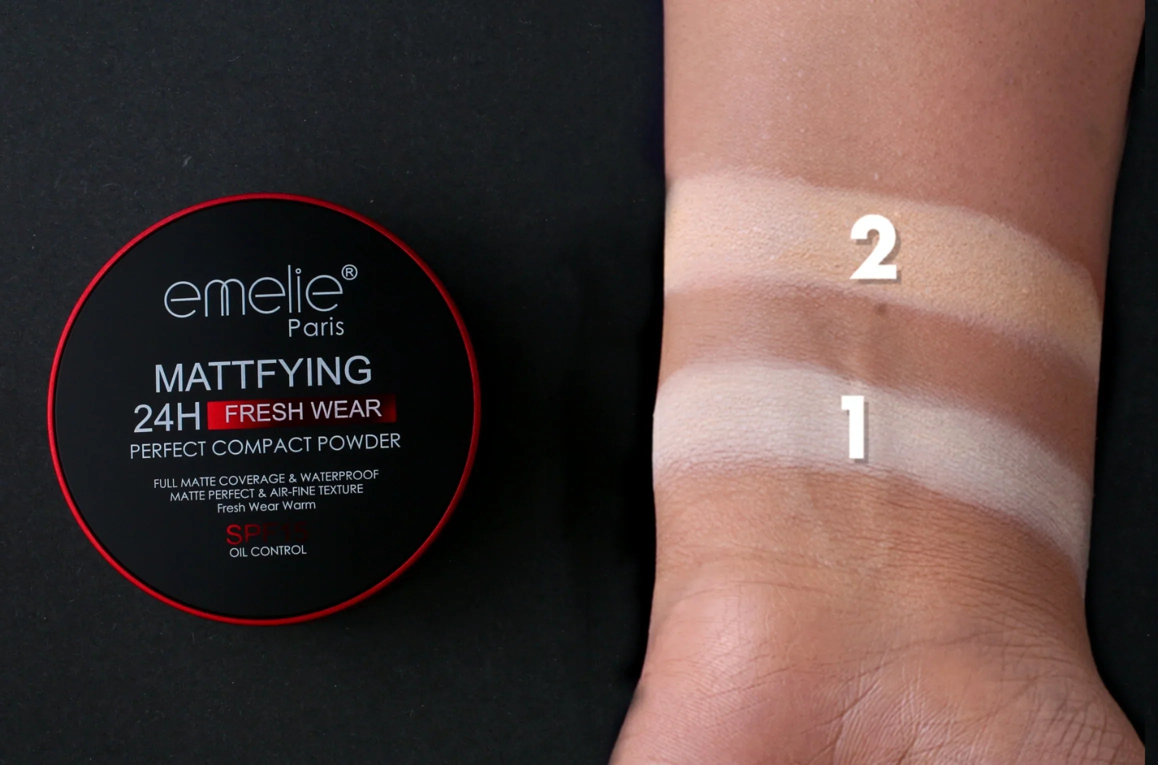Emelie Double Face Powder