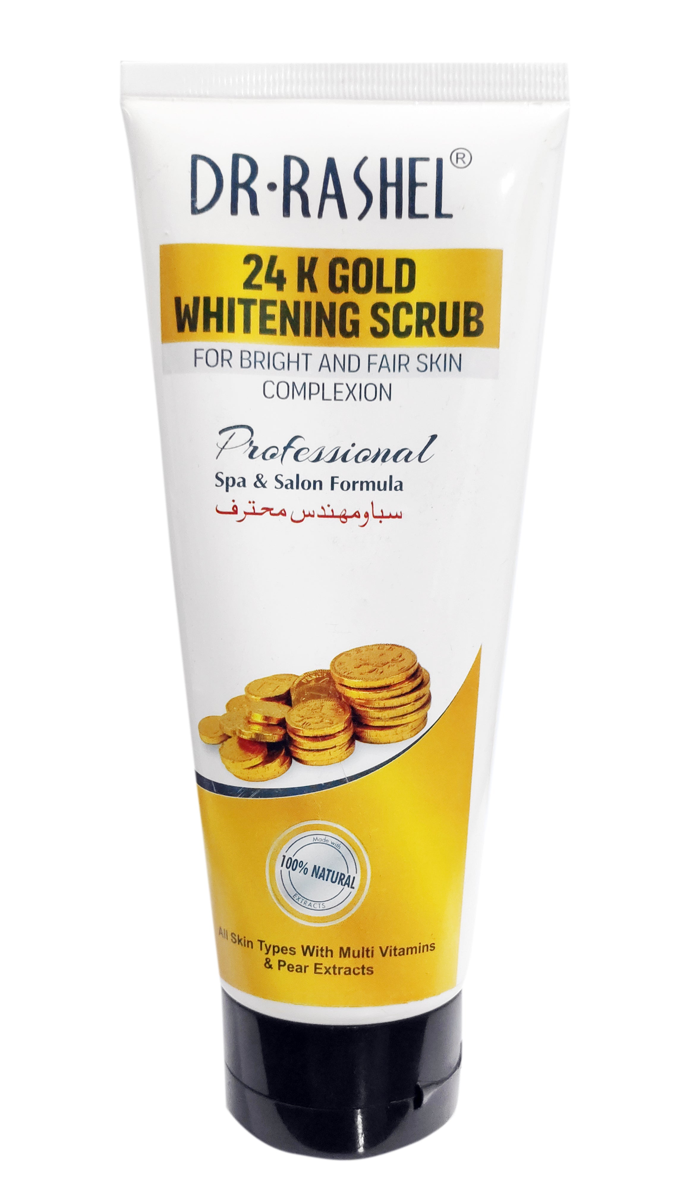 Dr. Rashel 24K Gold Whitening Scrub 200 ML