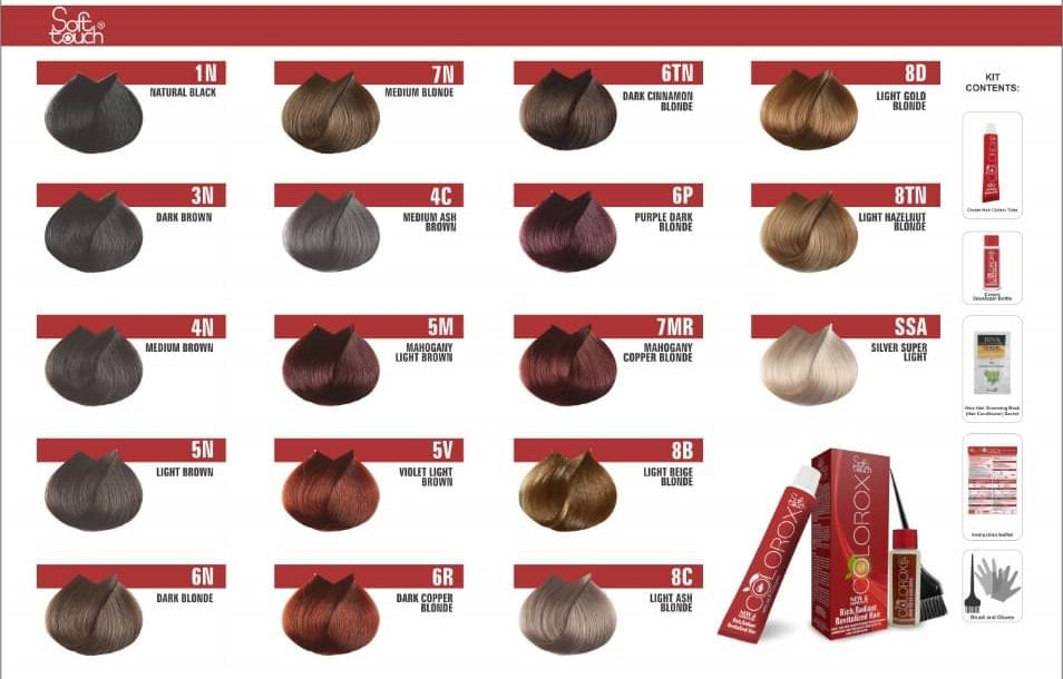 Soft Touch Colorox Cream Hair Color
