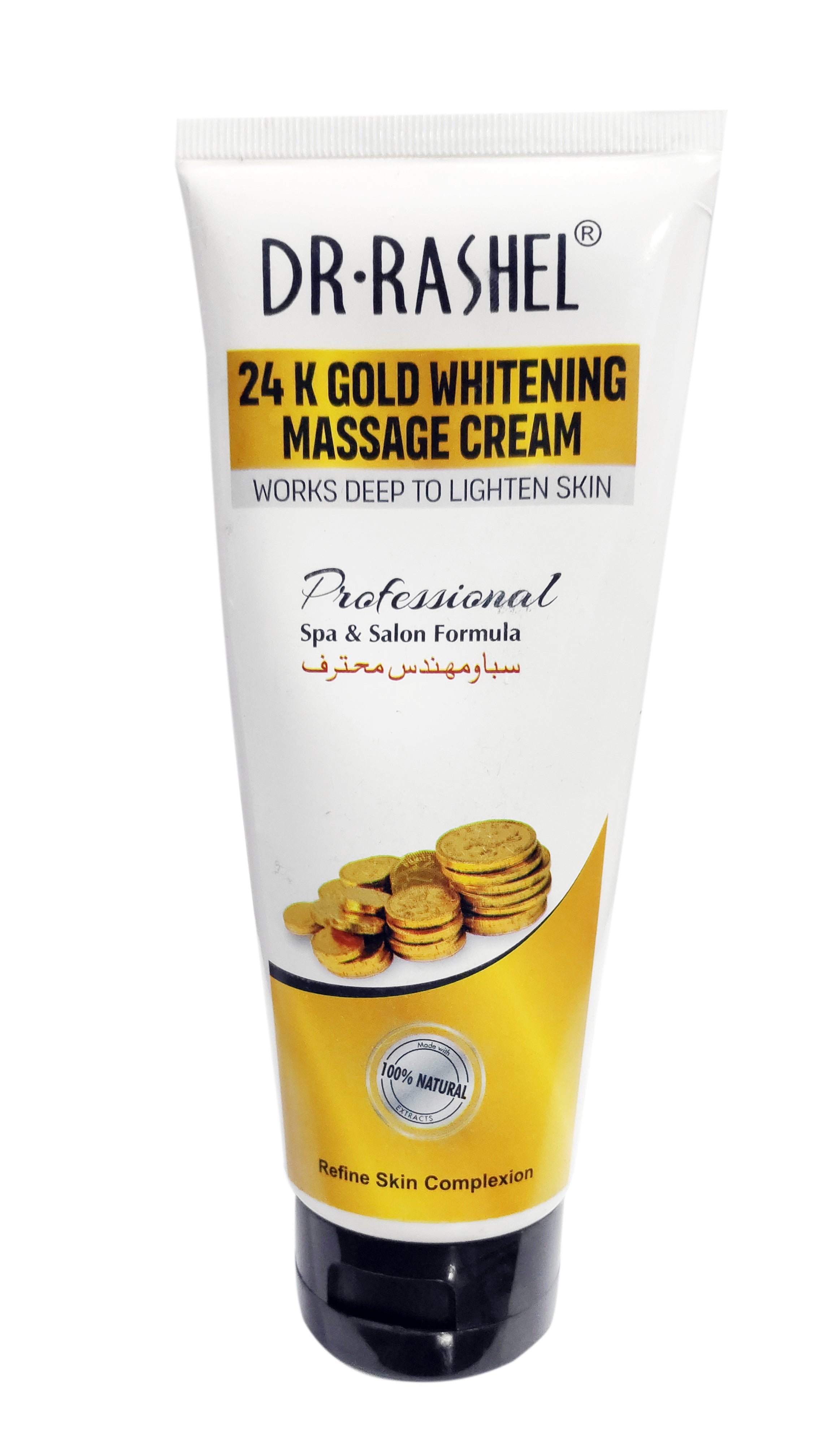 Dr. Rashel 24k Gold Whitening Massage Cream 200 GM