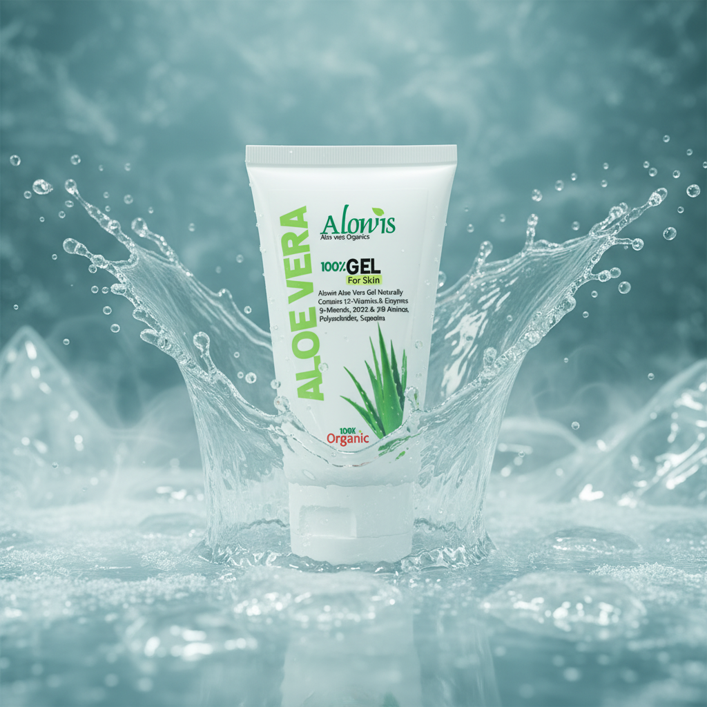 Alowis Organic Aloe Vera Skin Food Gel