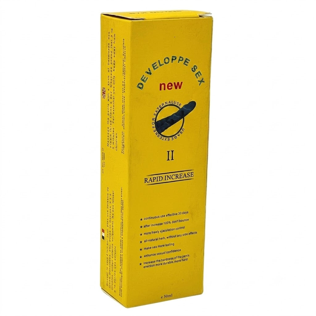 Developpe Sex Cream Herbal Male Enhancement Cream for Hardness & Stamina 50 ML