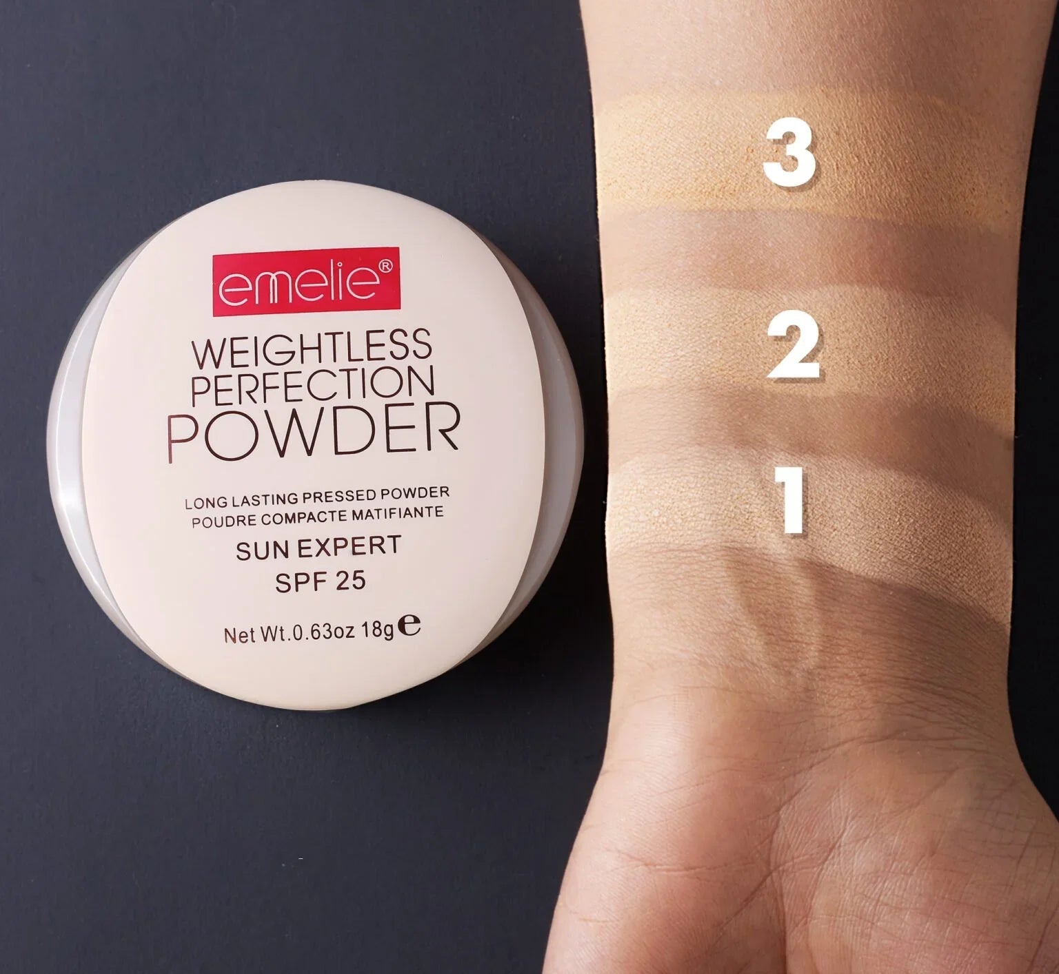Emelie Weightless Perfect Compact Powder