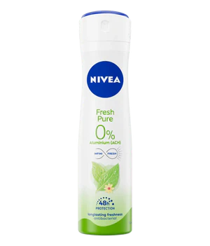 Nivea Fresh Pure 0% Deodorant spray 150 ML