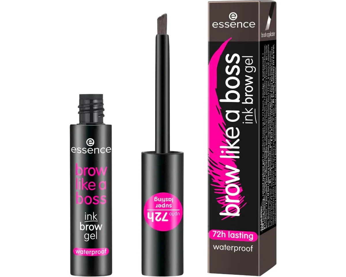 Essence Brow Like A Boss Ink Brow Gel 04 Ash Brown