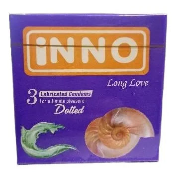 Inno Dotted Lubricated Condom 3 Condoms