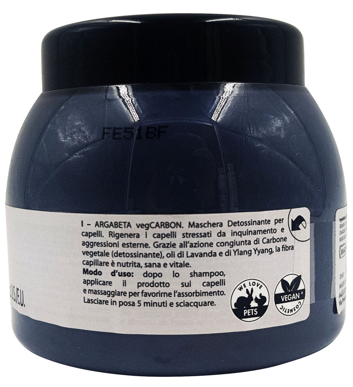 Dikson Argabeta Charcoal Beauty Mask Jar 500 ML