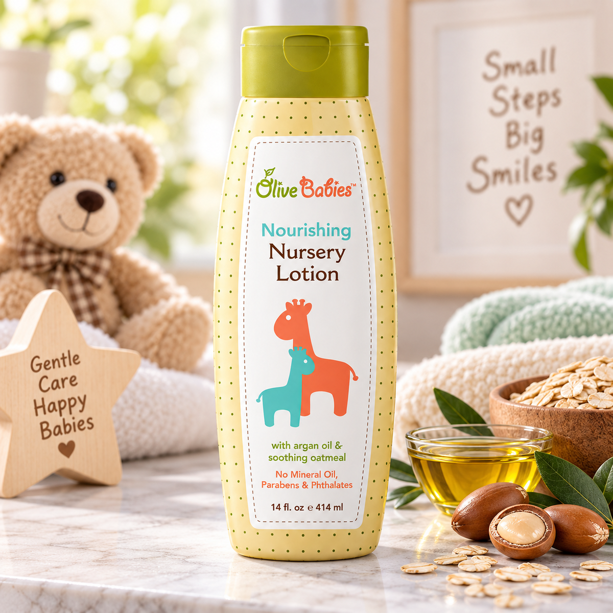 Olive Babies Nursery Lotion 414  ML