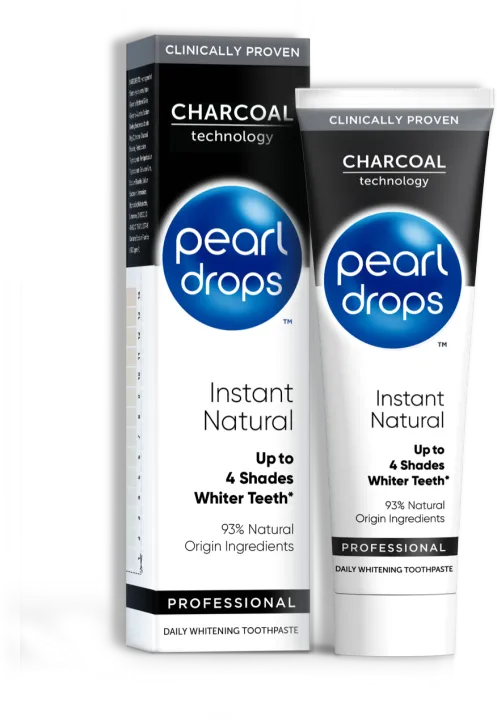 Pearl Drops Instant Natural Charcoal Technology Daily Whitening Toothpaste 75 ML
