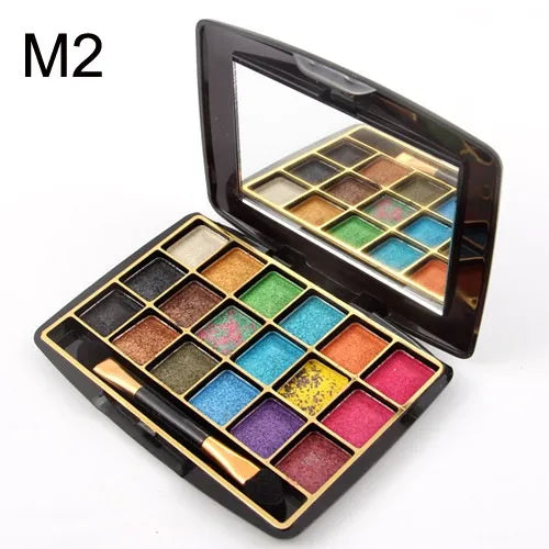 Miss Rose 18 Colores 3d Dreamlike Bright Eye Shadow