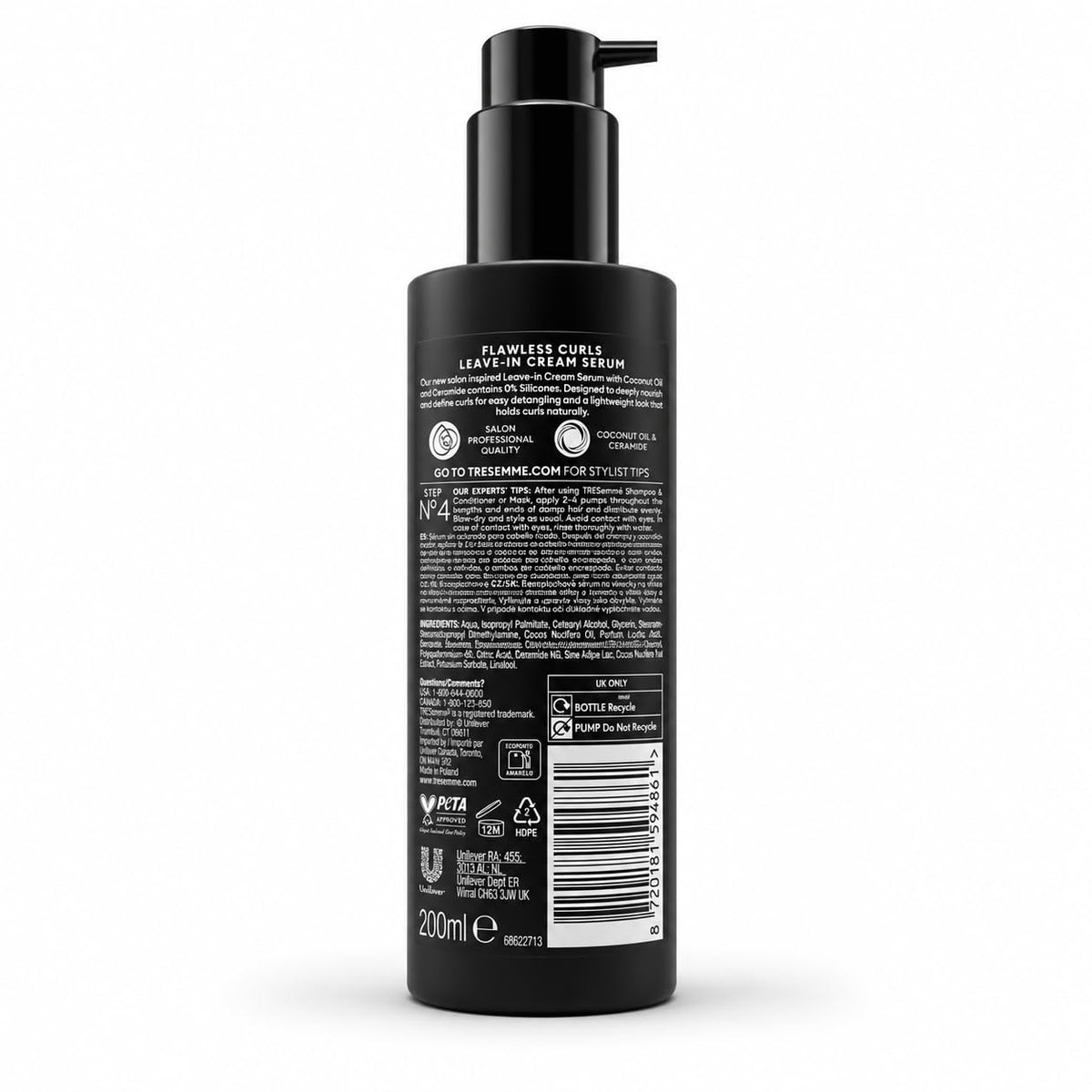 TRESemme Flawless Curls Leave-in Cream Serum 200 ML
