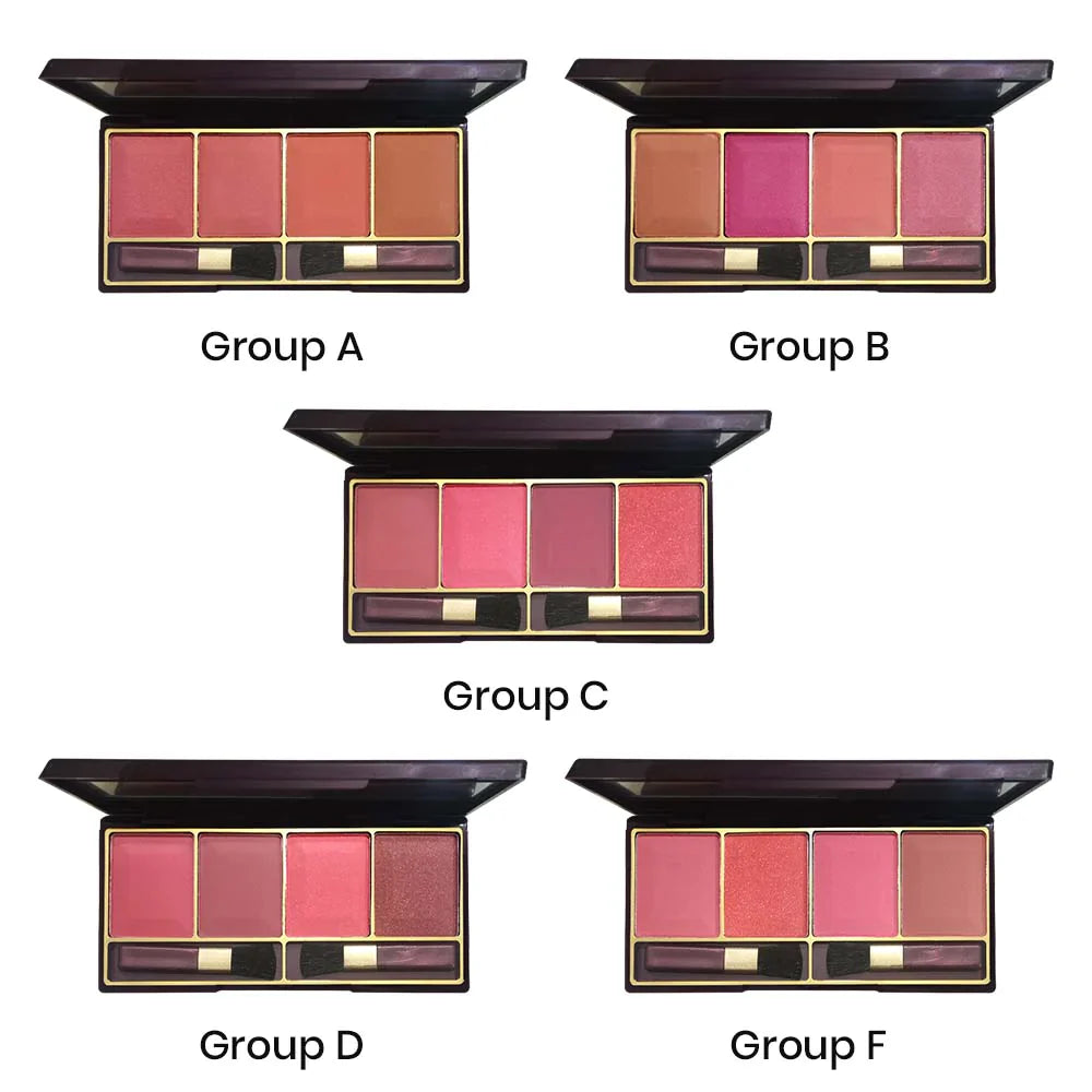 Glamorous Face 4 Color Blushon (5 Groups)