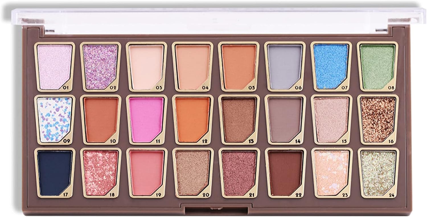 Miss Rose 24 Color Eyeshadow Palette
