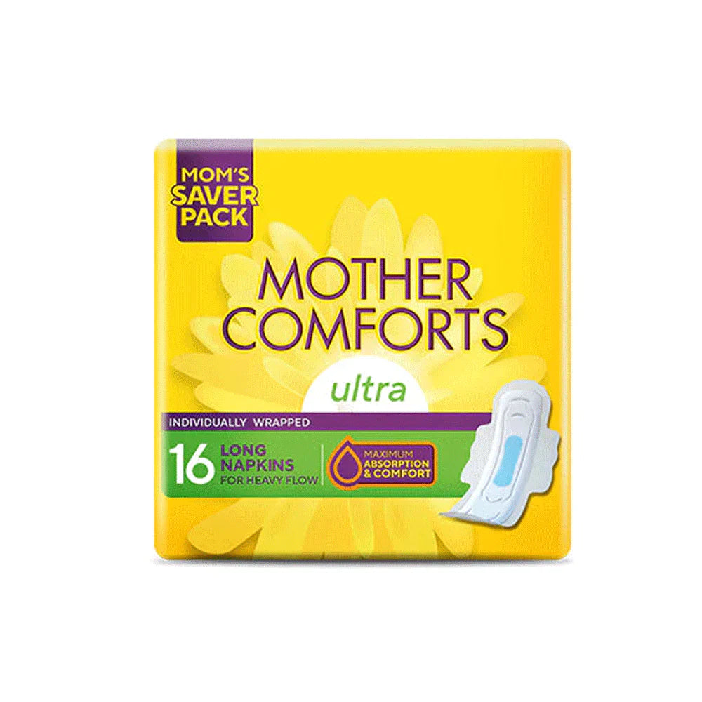 Mother Comforts Ulter Long Napkins 16 Pcs