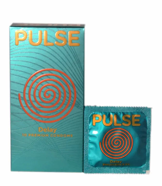 Pulse Delay 10 Premium Condoms
