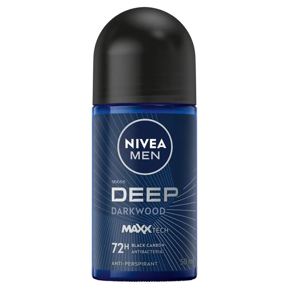 Nivea Men Deep Dark wood Anti-Perspirant Roll-On 50 ML