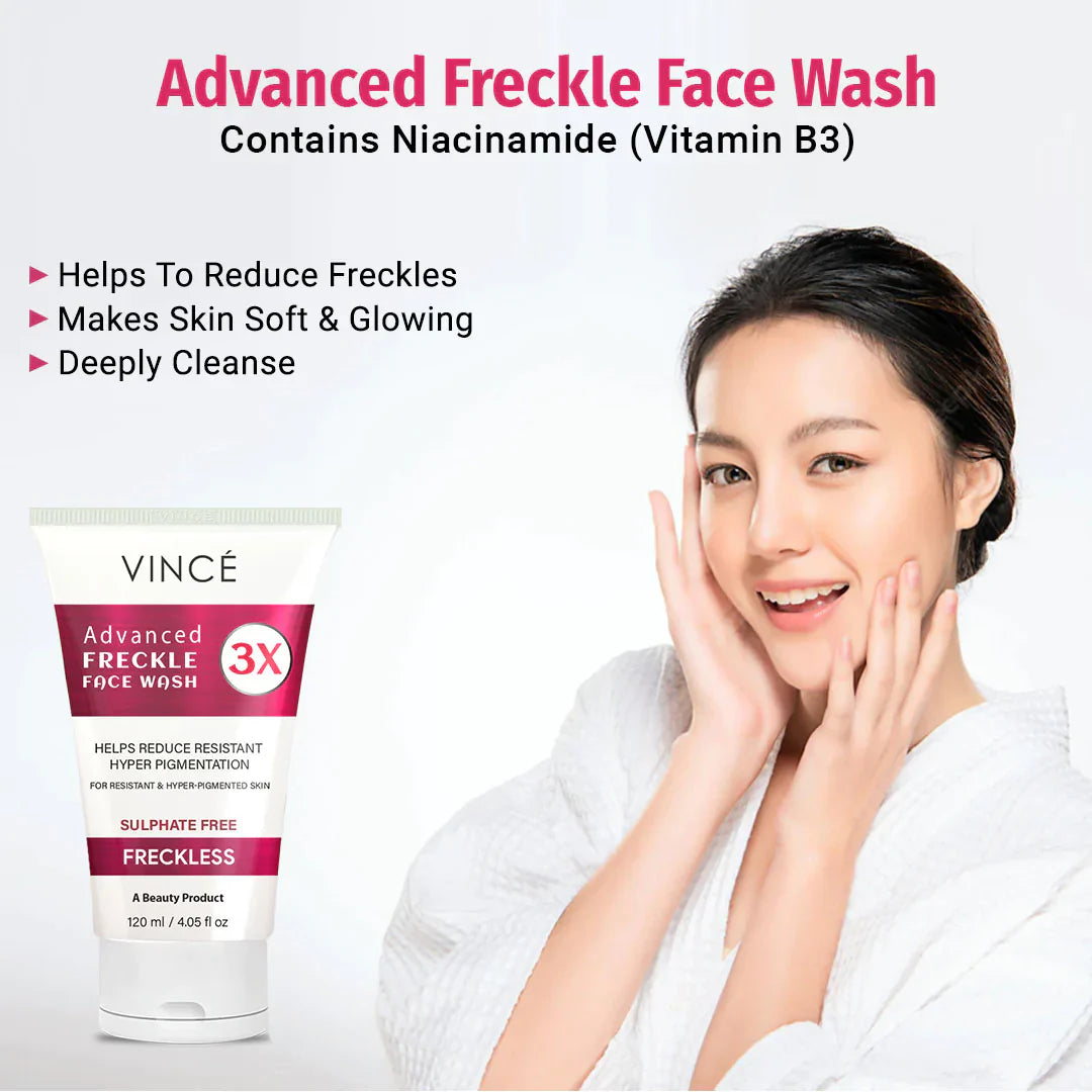 Vince Advanced Freckle Face Wash 200 ML