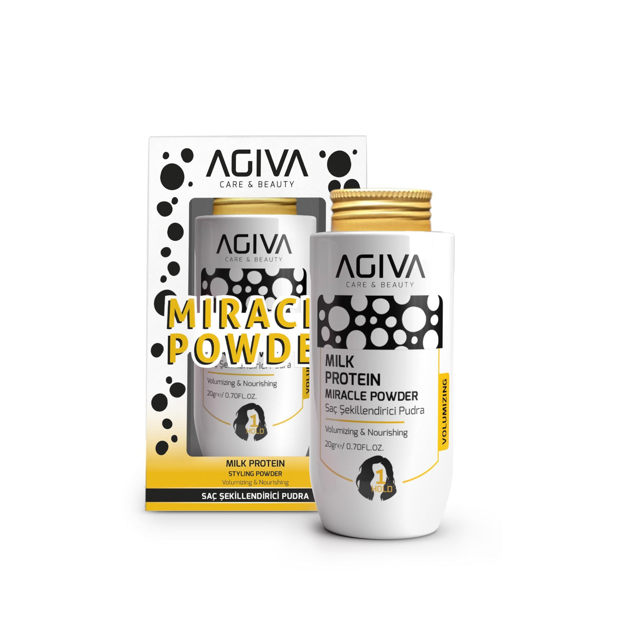 Agiva Milk Protein Miracle Styling Powder 20 GM
