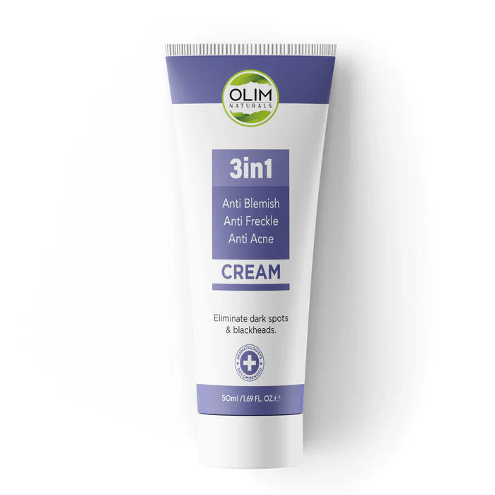Olim Anti acne cream 3 in 1 Anti freckle Anti Blemish 50 GM