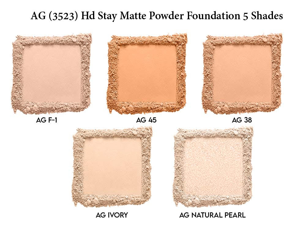 Aqua Color Line HD Stay Matte Powder Foundation