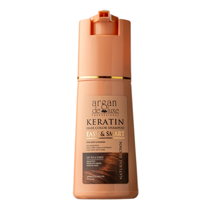 Argan de Luxe Keratin Hair Color Shampoo 200 ML
