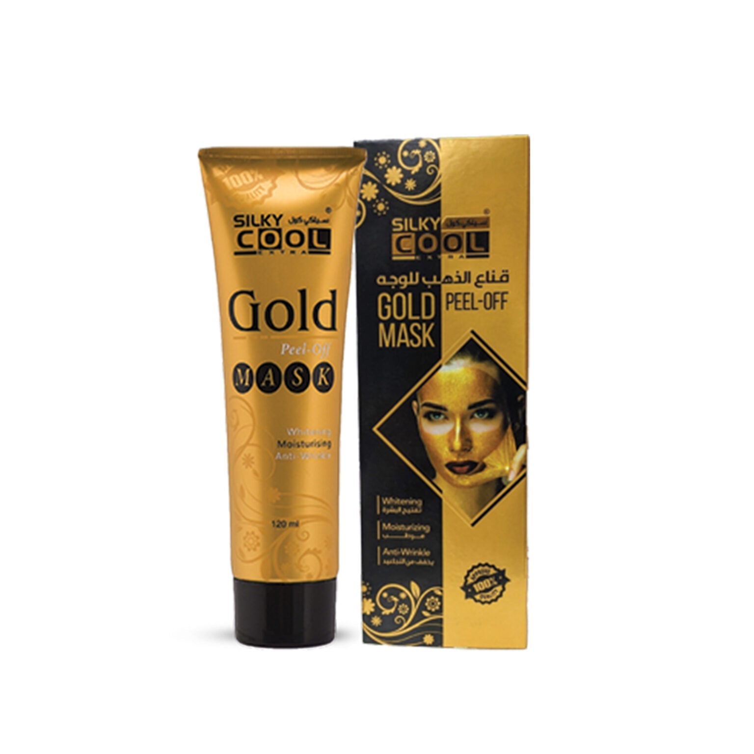 Silky Cool Gold Peel Off Mask 120 ML