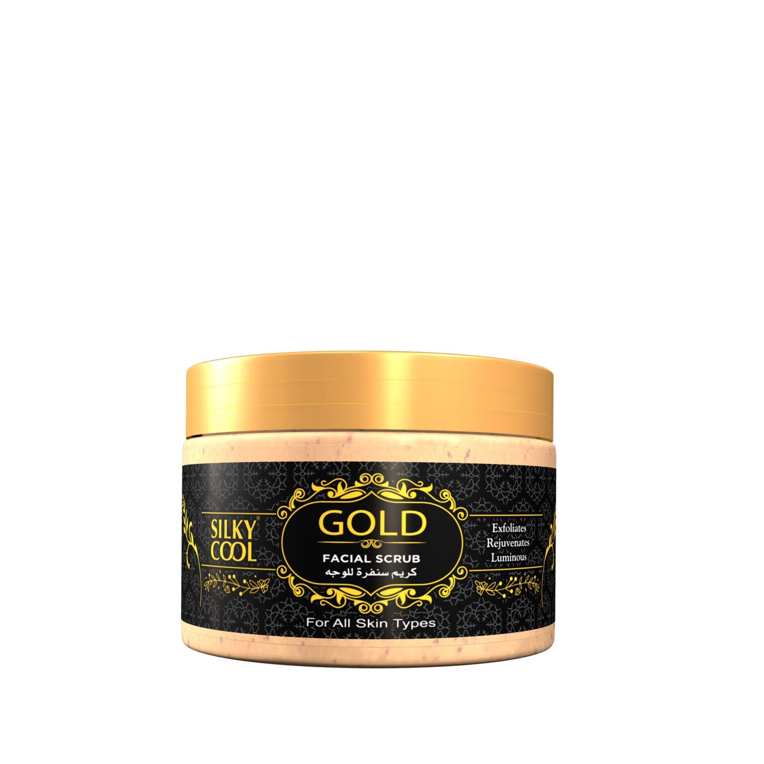 Silky Cool Gold Facial Scrub 350 ML