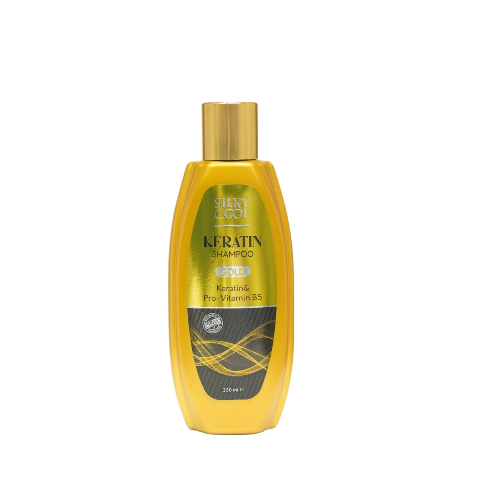 Silky Cool Keratin Shampoo Gold 250 ML