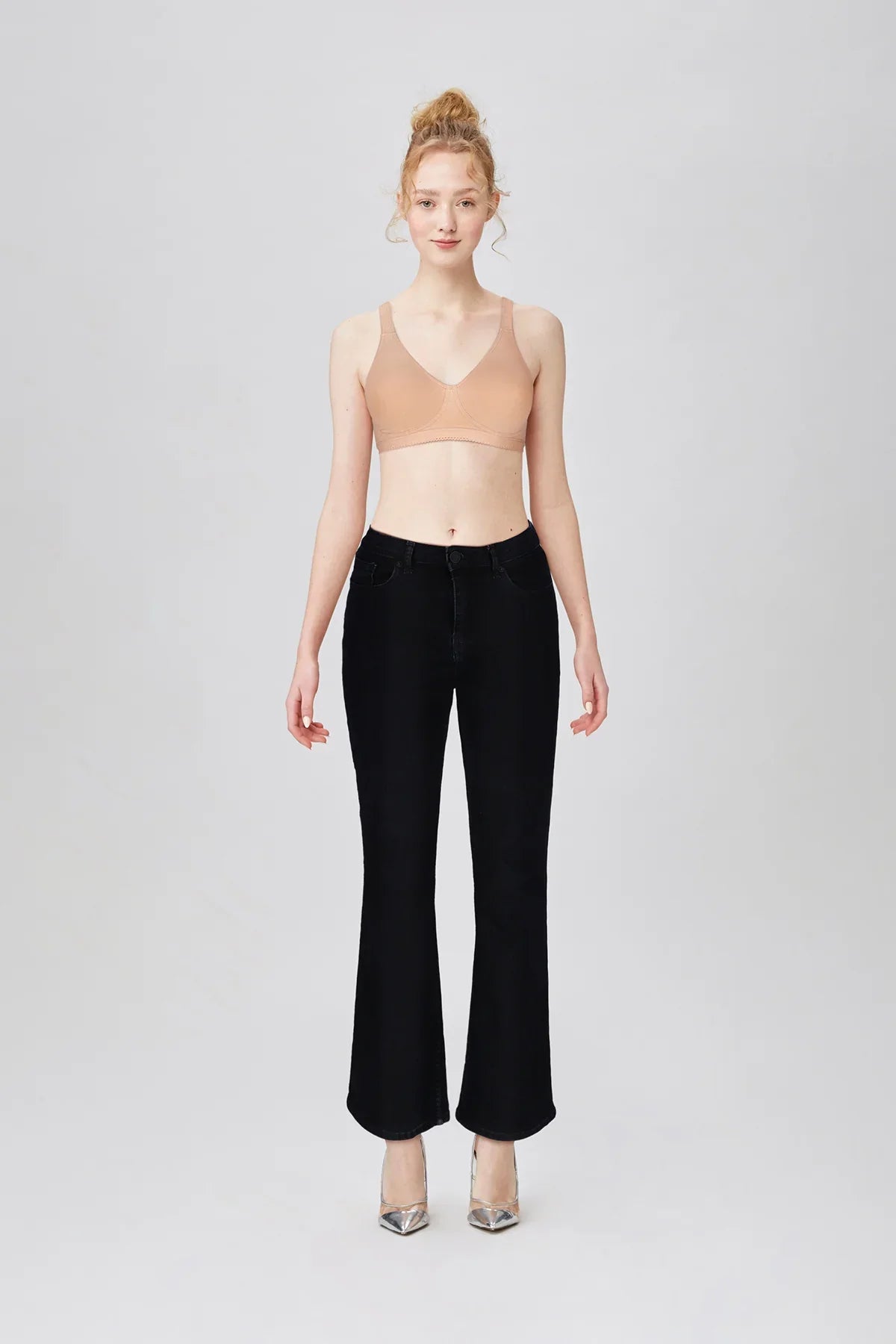 BLS Carole Non Wired And Non Padded Cotton Bra Skin