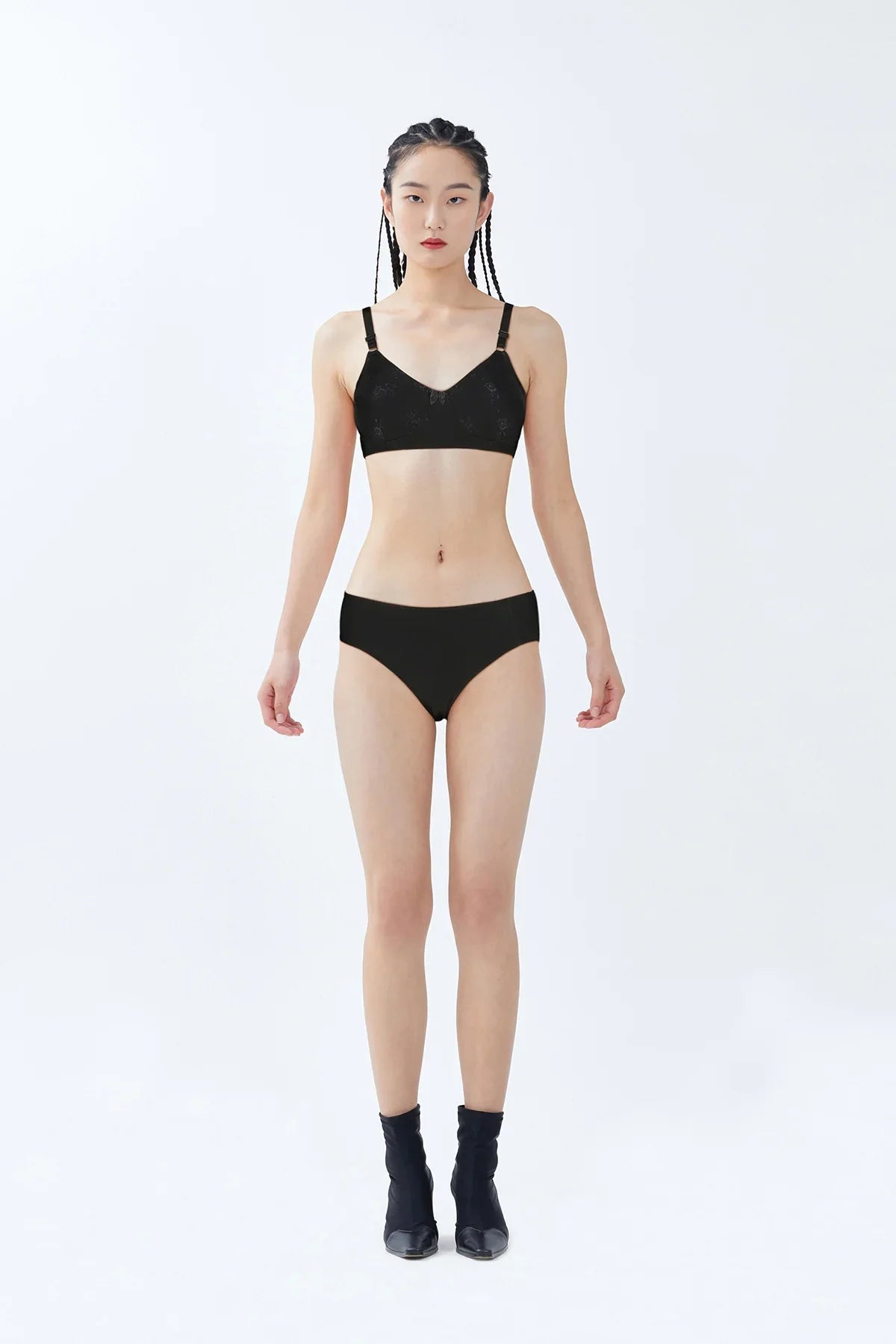 BLS Mylena Non Wired And Non Padded Bra Black