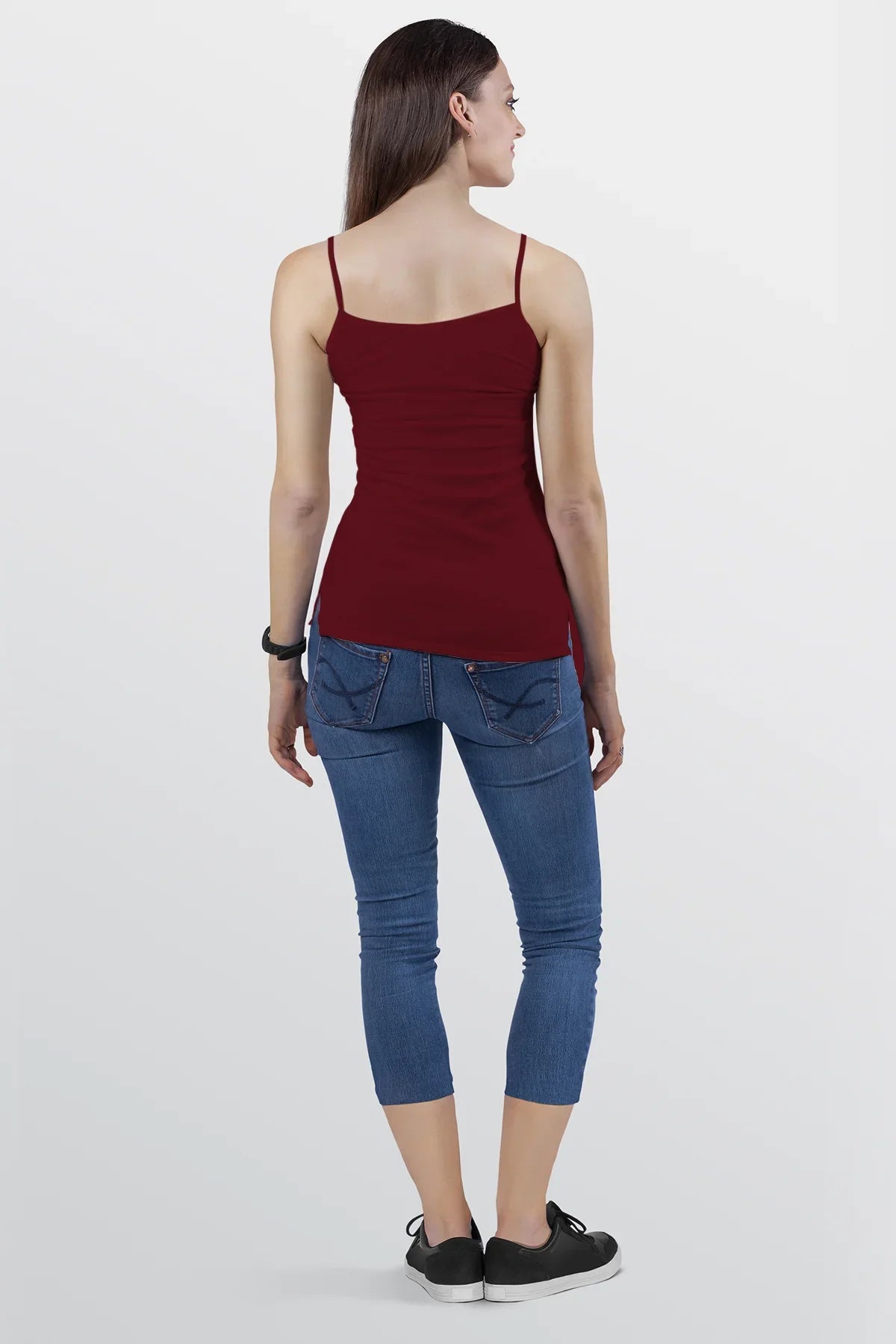 BLS Colleen Stretchable Cotton Camisole Bordeaux