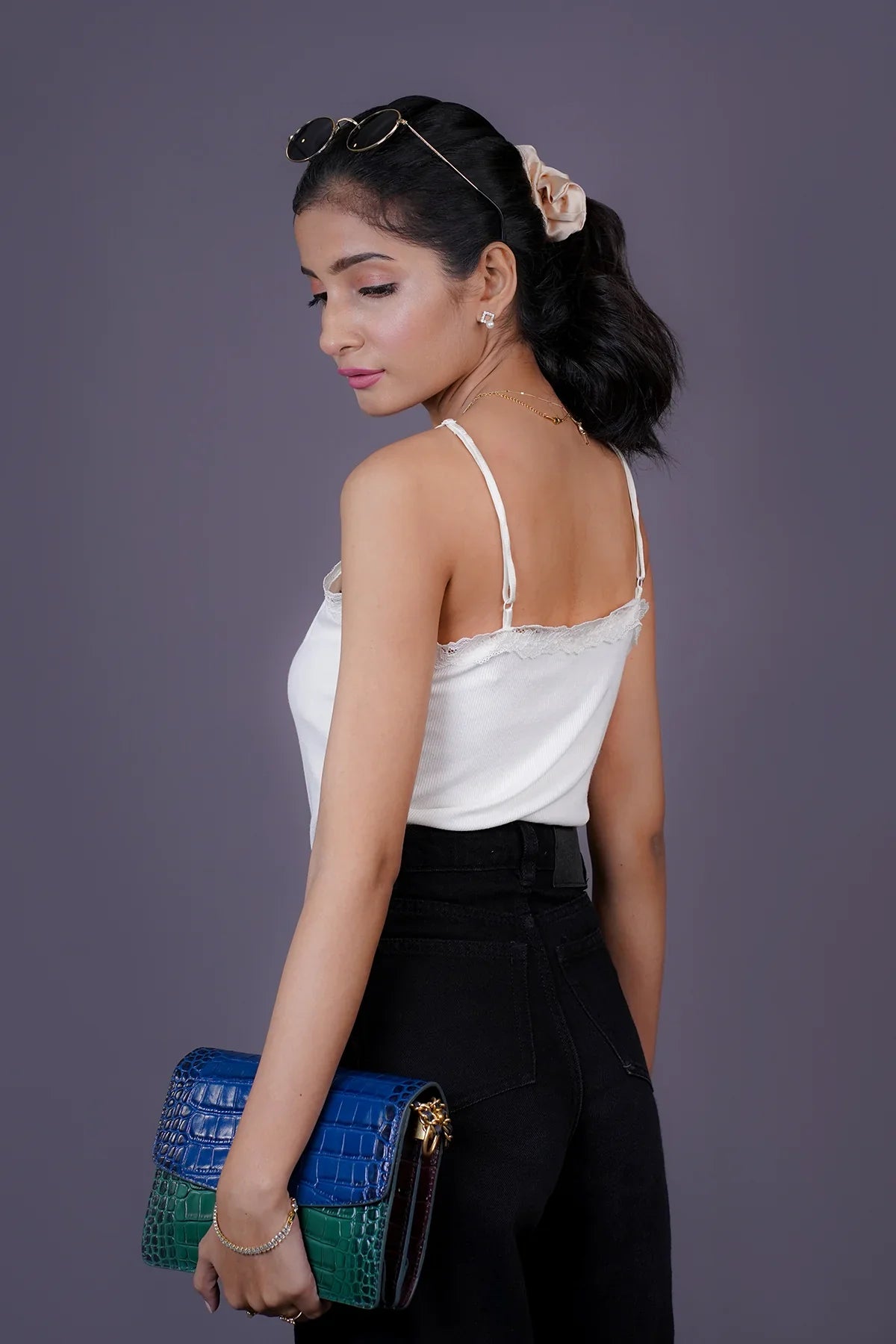 BLS Ayleen Lace Camisole White