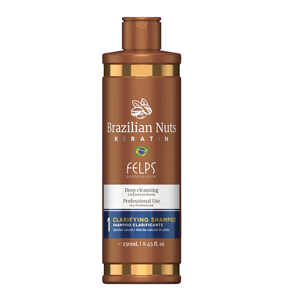 Felps Brazilian Nuts Keratin Step-1 Clarifying Shampoo 250 ML