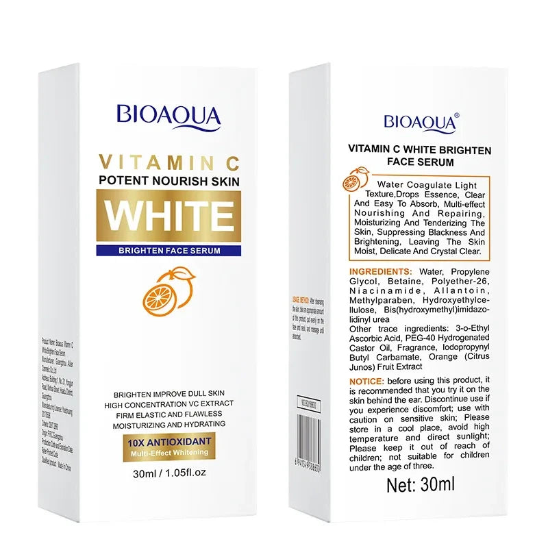 Bioaqua Vitamin C White Brighten Face Serum 30 ML