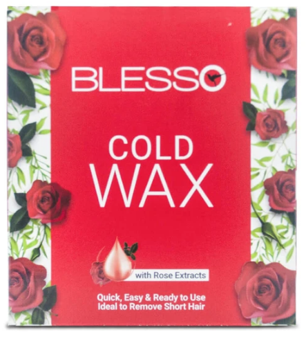 Blesso Cold Wax with Rose Extract 125 GM