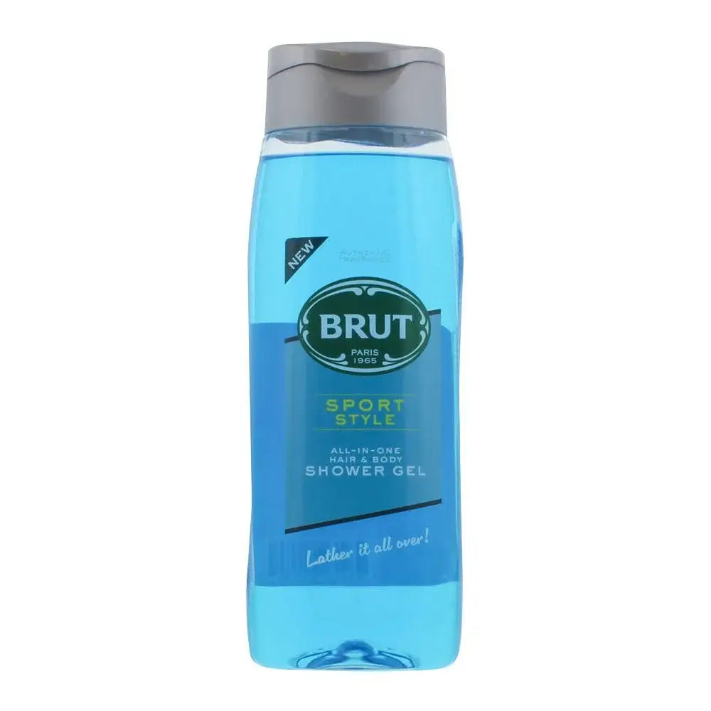 Brut Sport Style All-In-One Hair & Body Shower Gel 500 ML