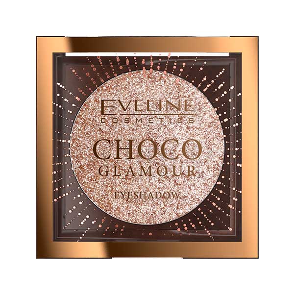 Eveline Choco Glamour Eyeshadow Moon Sparkle 01