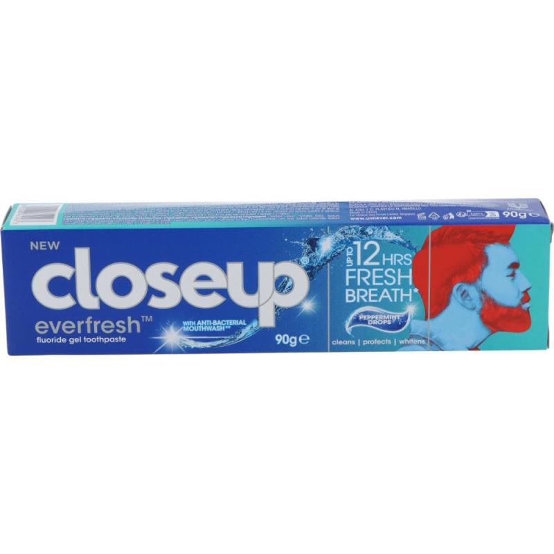 Closeup Everfresh Gel Toothpaste Peppermint Drops 90 GM