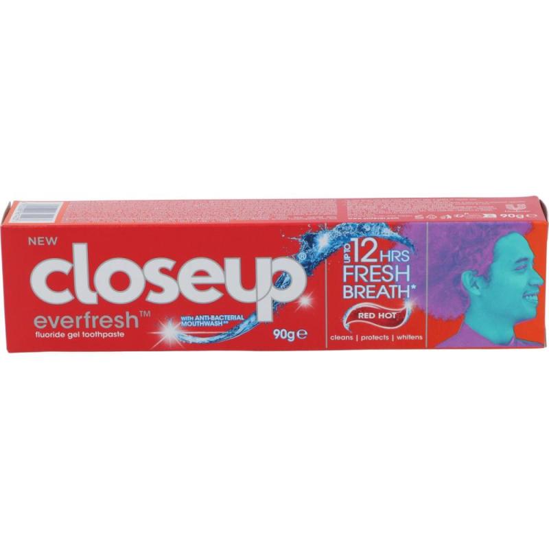 Closeup Everfresh Gel Toothpaste Red Hot 90 GM