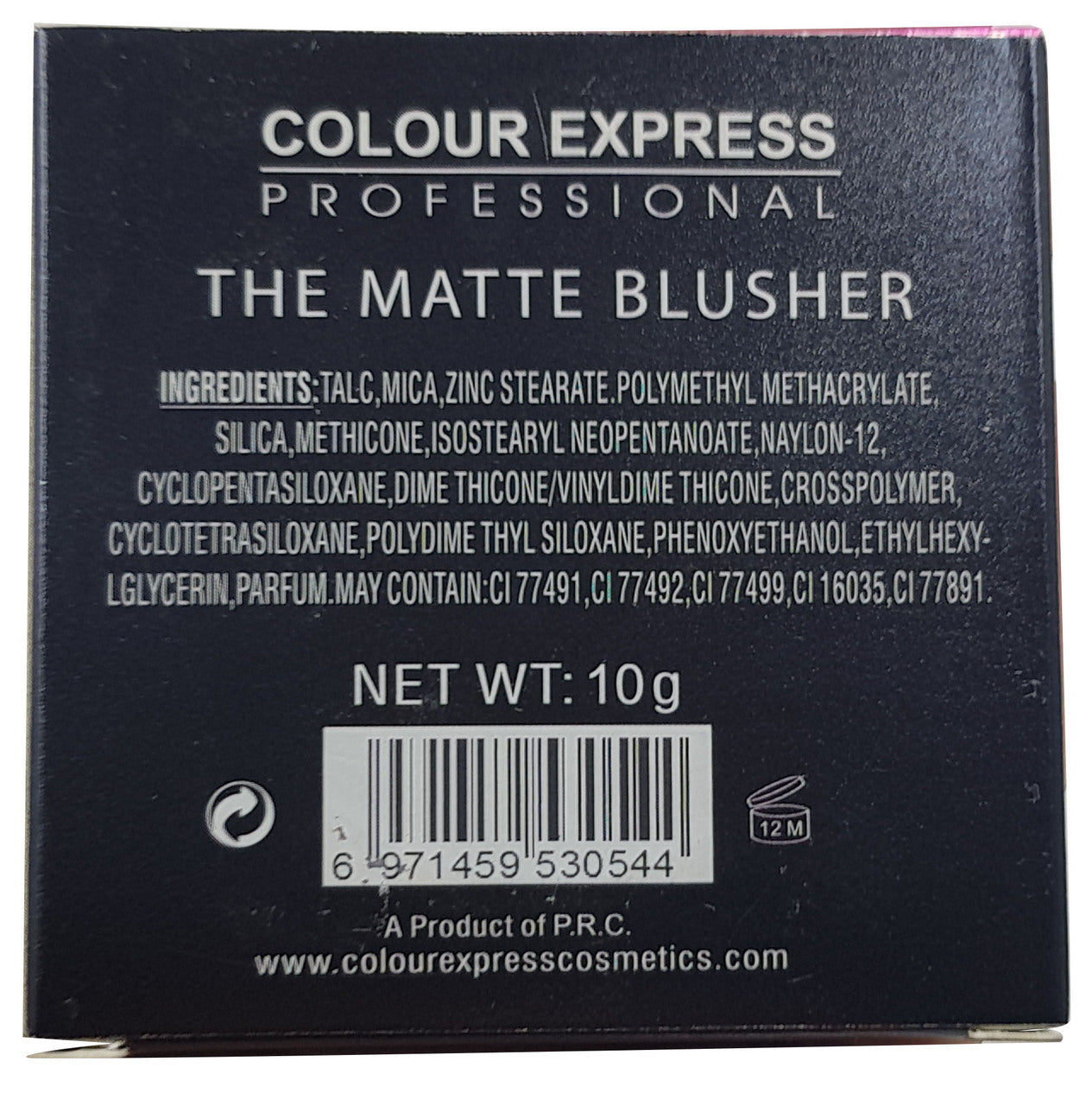 Color Express The Matte Blusher - 01